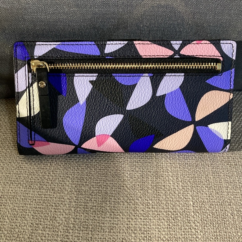Kate Spade Floral Slim Wallet - Picture 2 of 6